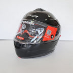 LS2 Motorcycle Flip Up Helmet - FF908 Strobe II (Gloss Black)