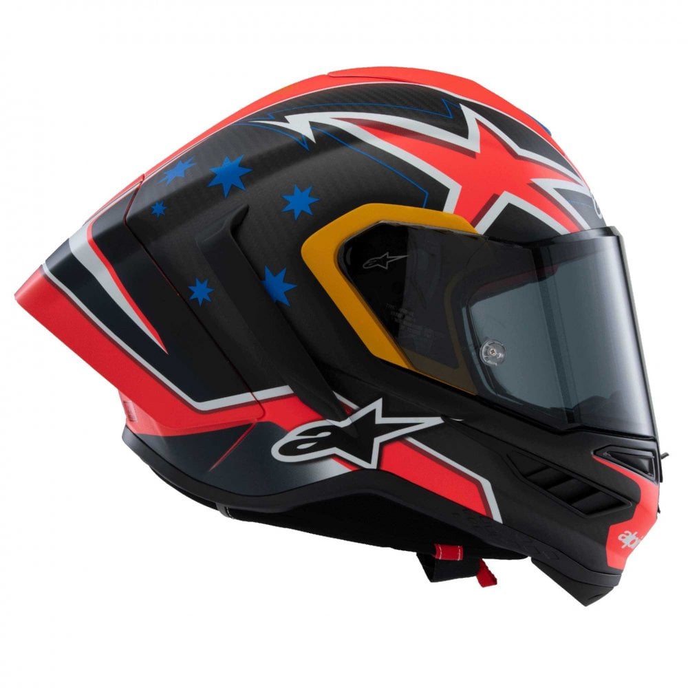Alpinestars (Limited Edition) Helmet - Supertech R10 Jack Miller *Thriller 43* (Carbon/Red Matt)