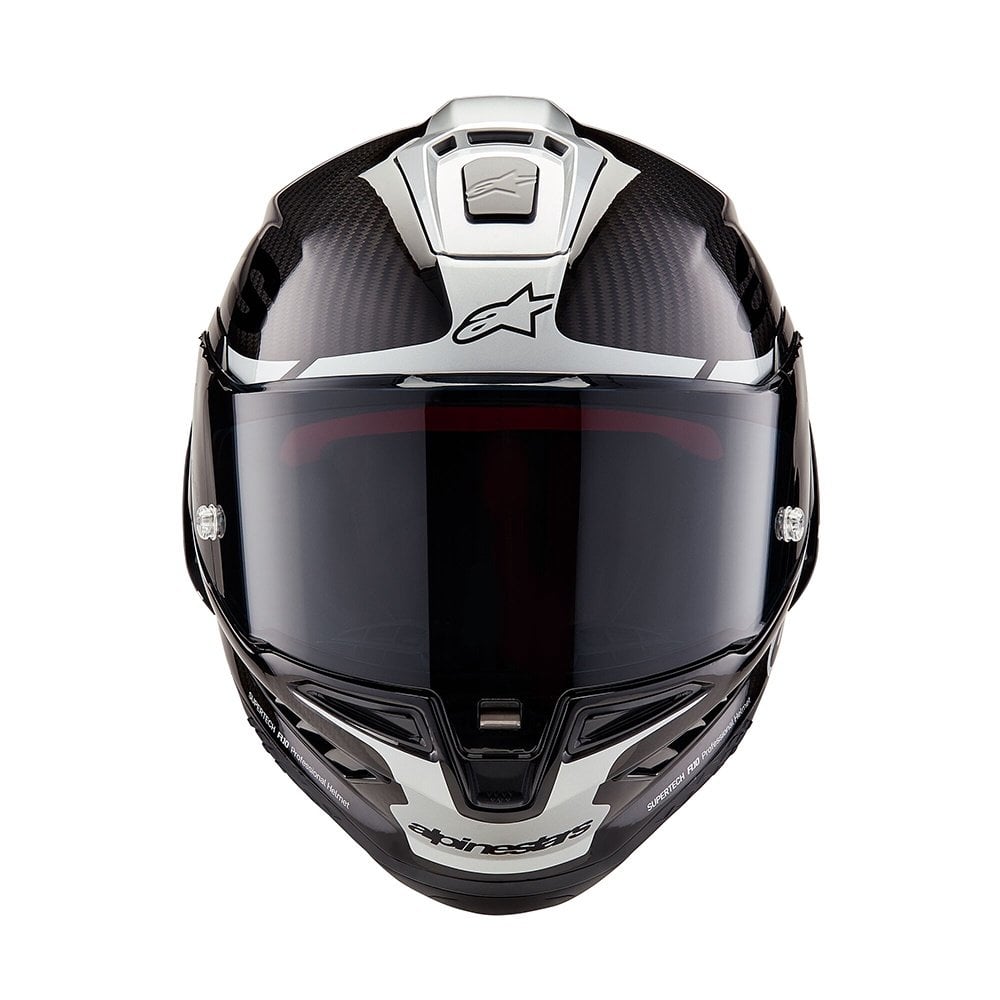 Alpinestars (2026) Helmet - Supertech R10 ELEMENT (Black/Carbon Silver/Black Gloss)