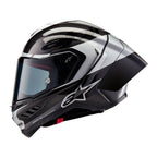 Alpinestars (2026) Helmet - Supertech R10 ELEMENT (Black/Carbon Silver/Black Gloss)