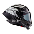 Alpinestars (2026) Helmet - Supertech R10 ELEMENT (Black/Carbon Silver/Black Gloss)