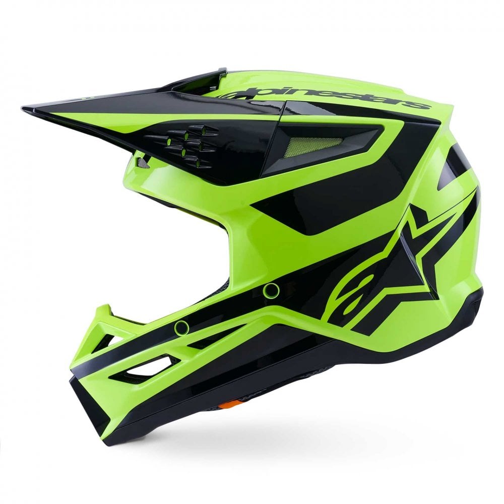 Alpinestars (MX26) MX Helmet - S-M3 HEAT (Yellow Fluo/Black Gloss)