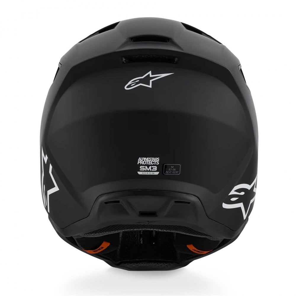 Alpinestars (MX26) MX Helmet - S-M3 SOLID (Matte Black)