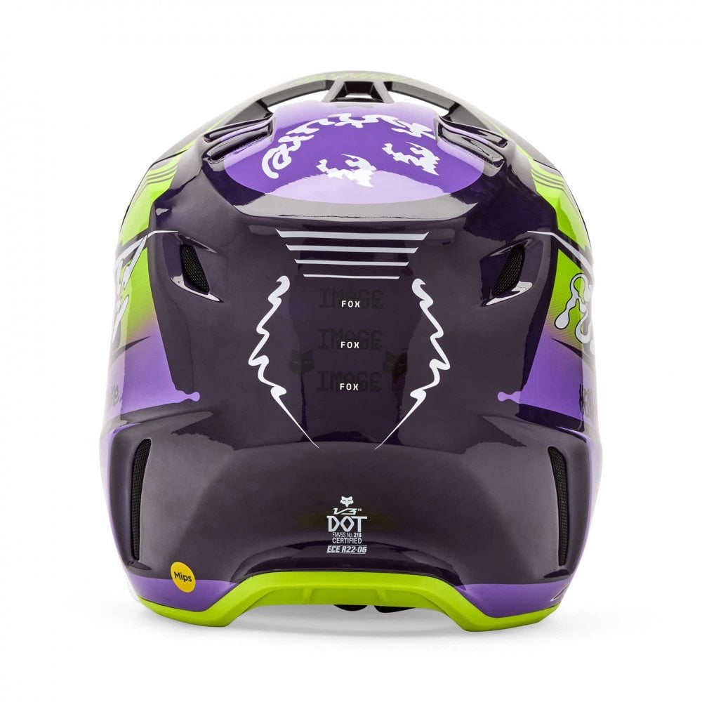 FOX Racing MX | Enduro Helmet - V3 RS Carbon PHANTOM Limited Edition (Purple Haze)