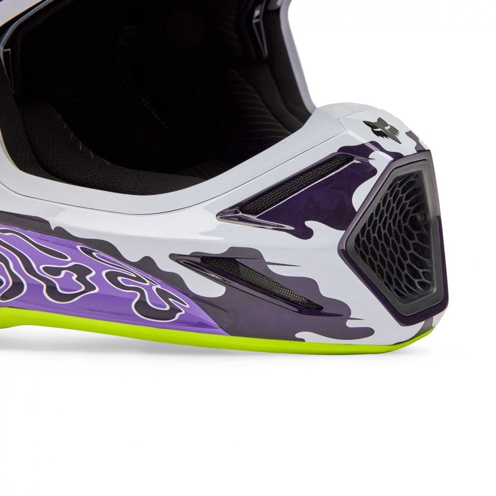 FOX Racing MX | Enduro Helmet - V3 RS Carbon PHANTOM Limited Edition (Purple Haze)