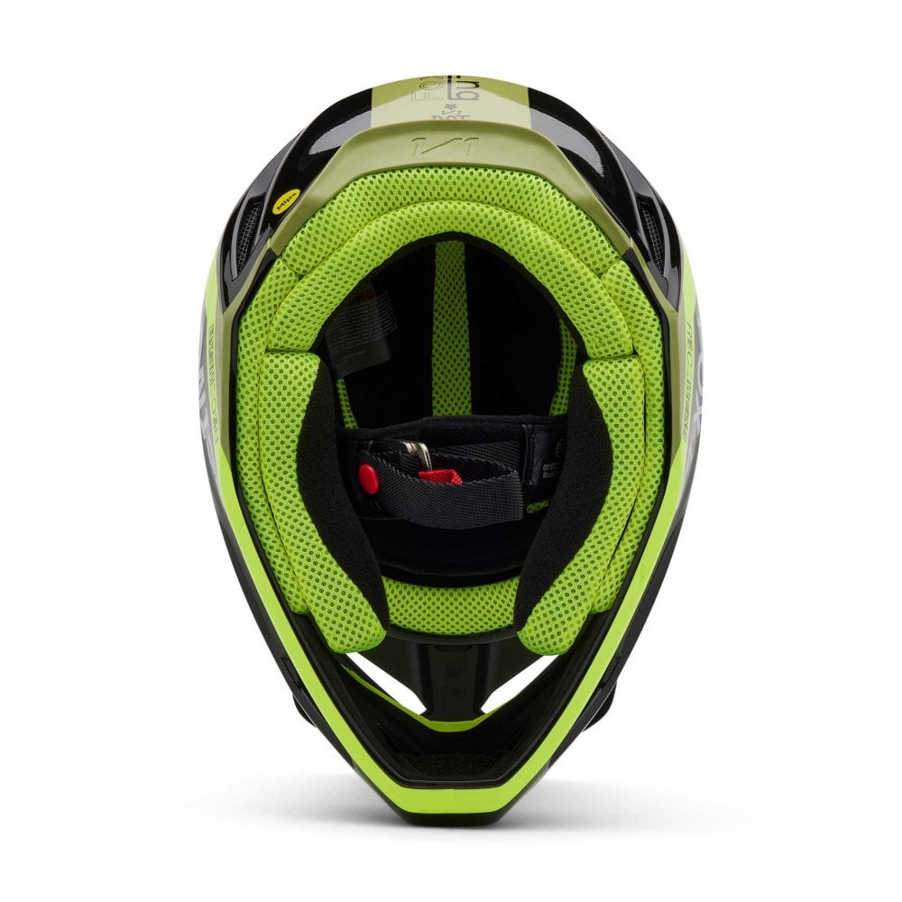 FOX Racing MX | Enduro Helmet - V1 RACE SPEC (Green/Fluo Yellow)