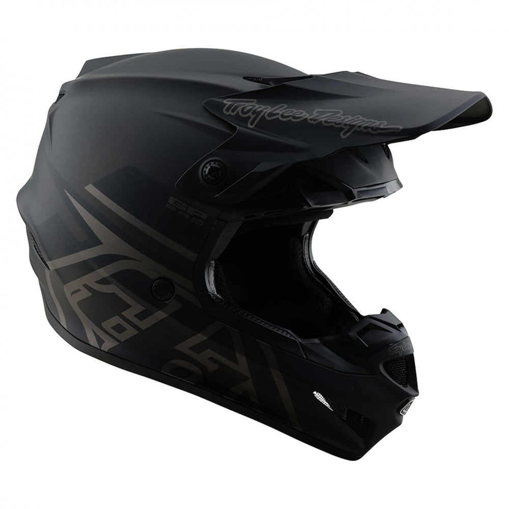 Troy Lee Designs MX | Enduro Helmet - GP Pro MIPS MONO (Matte Black)