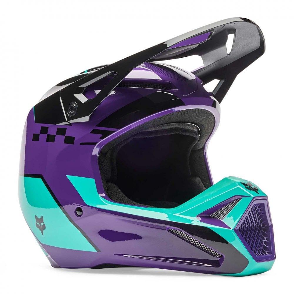 FOX MX | Enduro Helmet - V1 COLLECT (Grape/Teal/Black)