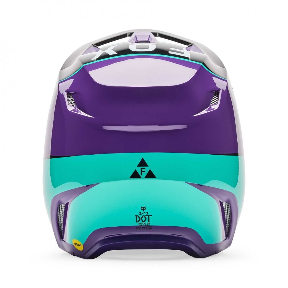 FOX MX | Enduro Helmet - V1 COLLECT (Grape/Teal/Black)