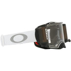 Oakley Airbrake Roll-Offs Goggles - TUFF BLOCKS (Gunmetal/White) Clear Lens
