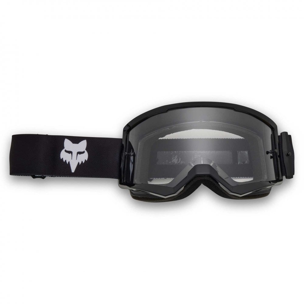 FOX Racing MX | MTB Goggles - MAIN V3 CORE (Black) Clear Lens