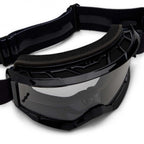 FOX Racing MAIN V3 CORE MX Goggles (Black) Clear Lens