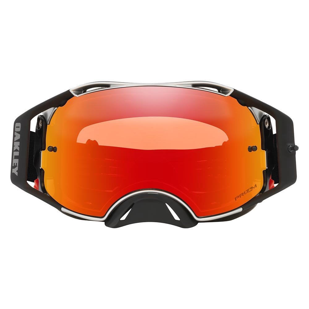 Oakley Airbrake Goggles - TUFF BLOCKS (Gunmetal/Black) PRIZM Torch Lens
