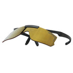 Pit Viper - Sunglasses - Flip-Offs - THE EXEC - Polarized HDPV Gold Iridium Lens