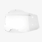 100% (Spares) Lens - Youth - FORECAST w/Mud Flap/Strip - Accuri-2/Strata-2 - Tint - Clear