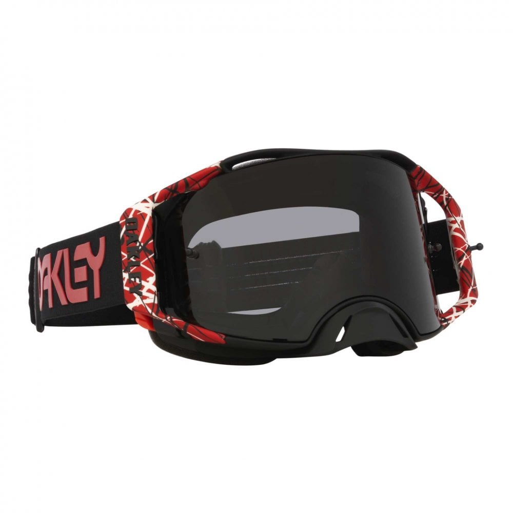 Oakley Airbrake Goggles (Red Eddie) Dark Grey Lens