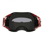 Oakley Airbrake Goggles (Red Eddie) Dark Grey Lens