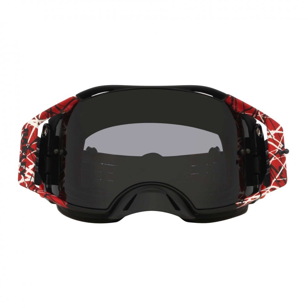 Oakley Airbrake Goggles (Red Eddie) Dark Grey Lens