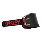 Oakley Airbrake Goggles (Red Eddie) Dark Grey Lens