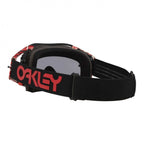 Oakley Airbrake Goggles (Red Eddie) Dark Grey Lens
