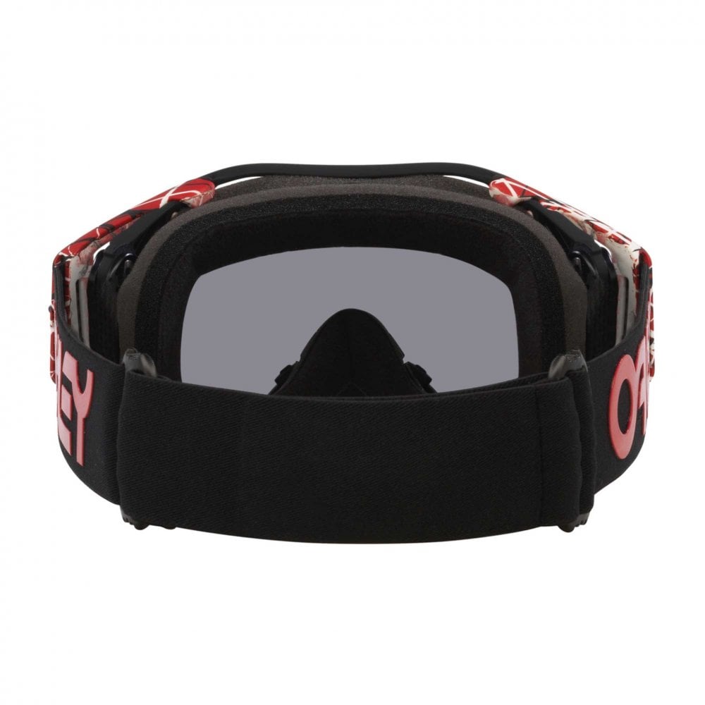 Oakley Airbrake Goggles (Red Eddie) Dark Grey Lens