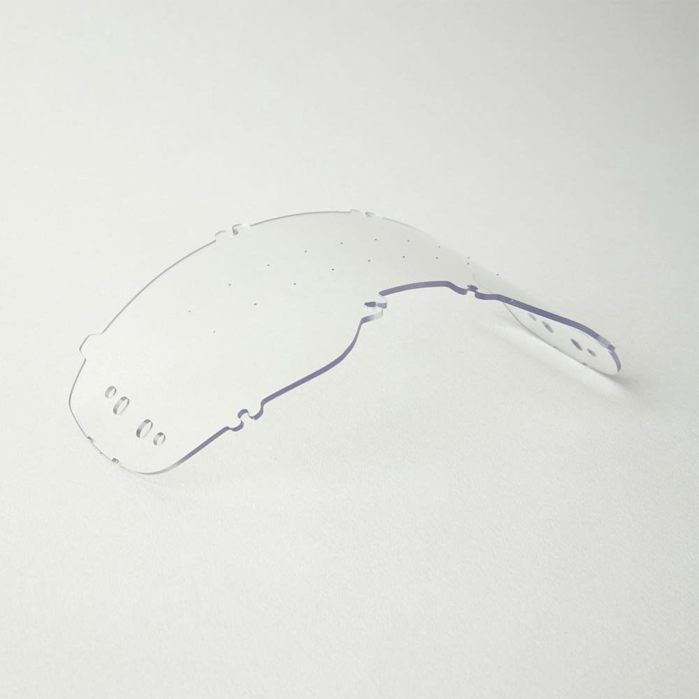 Fox (Spares) Lens - Air Space-2 / Main-2 - Roll-Off - Polycarbonate 1.4-1.8mm