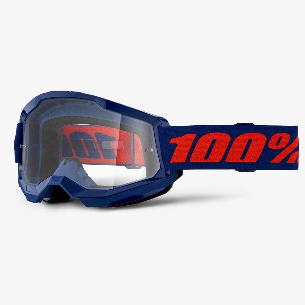 100% MX | MTB Goggles - Strata-2 (NAVY)