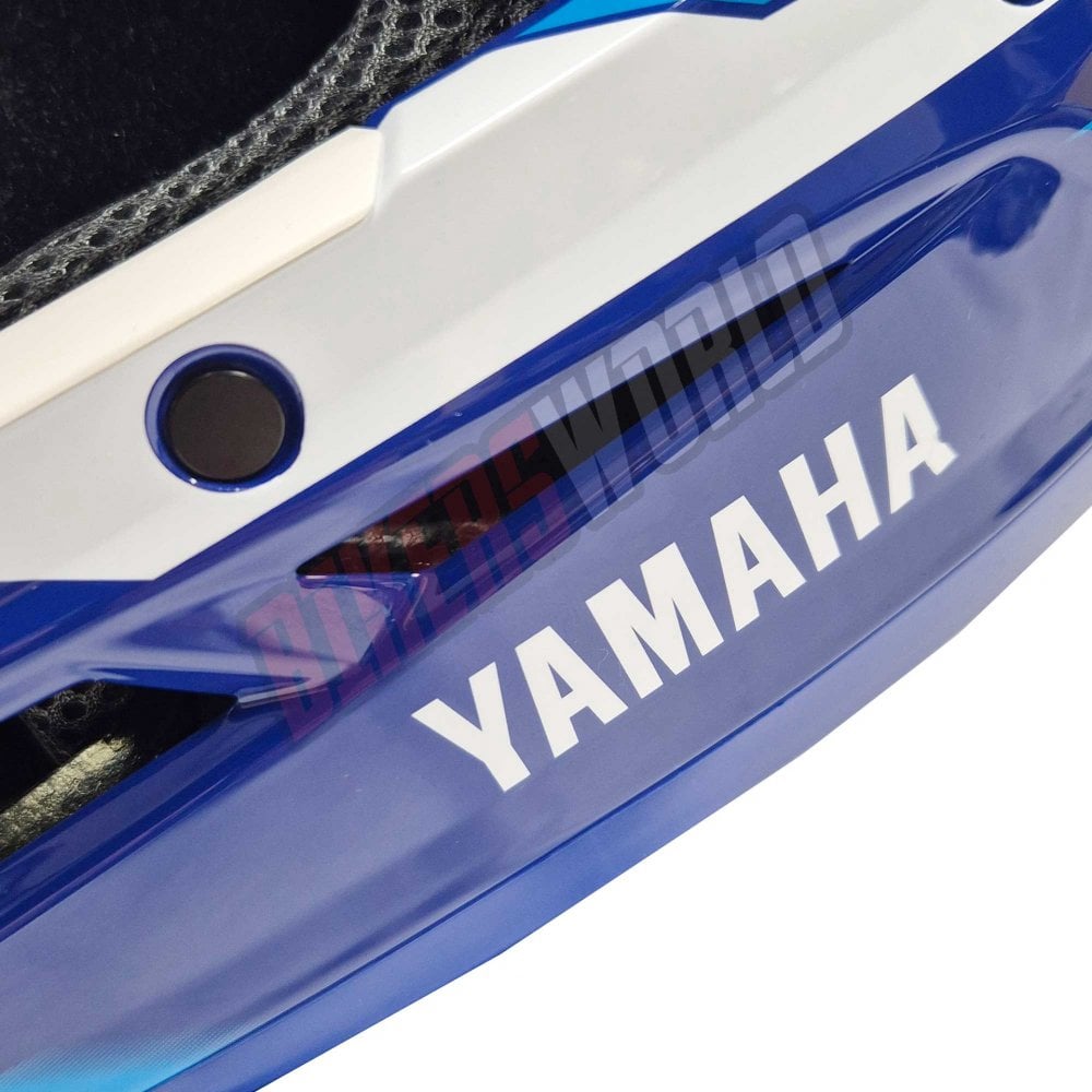 Alpinestars MX Helmet - S-M3 Yamaha (Blue/White Gloss)