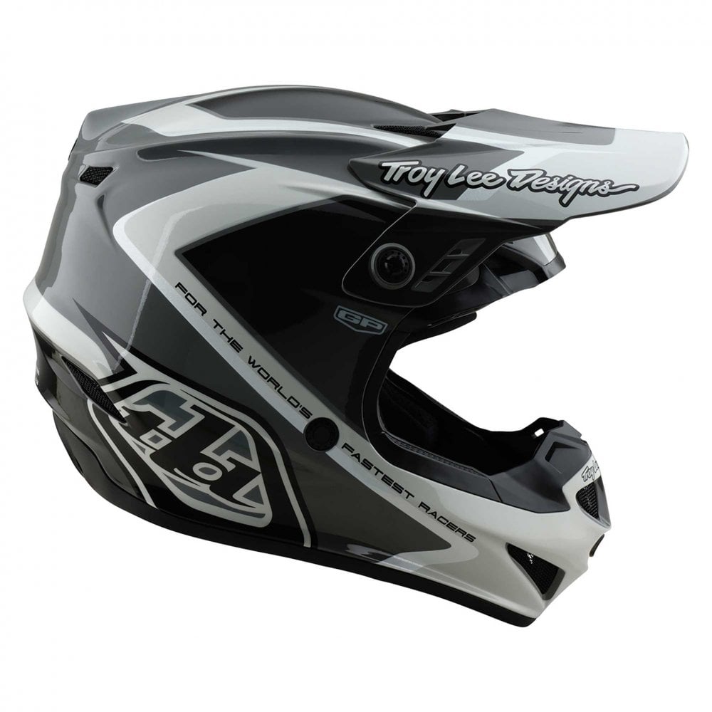 Troy Lee Motocross Helmet - GP Shutter (Grey)