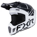 FXR (MX26) Helmet - Clutch - COMP (White/Black)