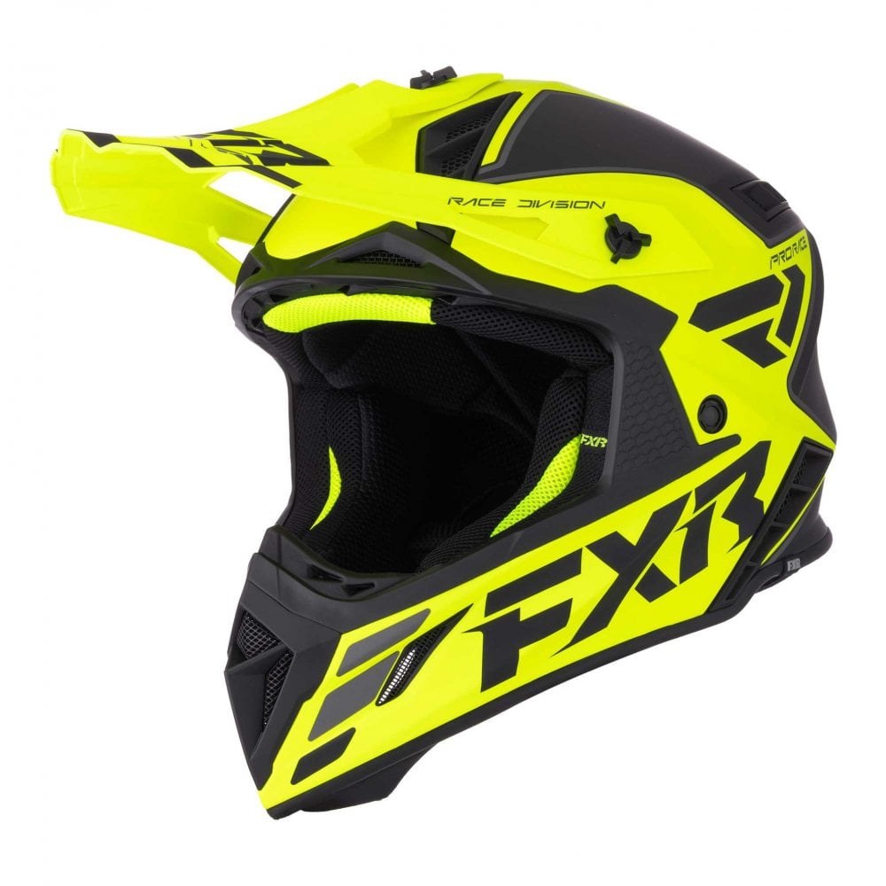 FXR (MX26) Helmet - Helium (Hi Vis/Grey)
