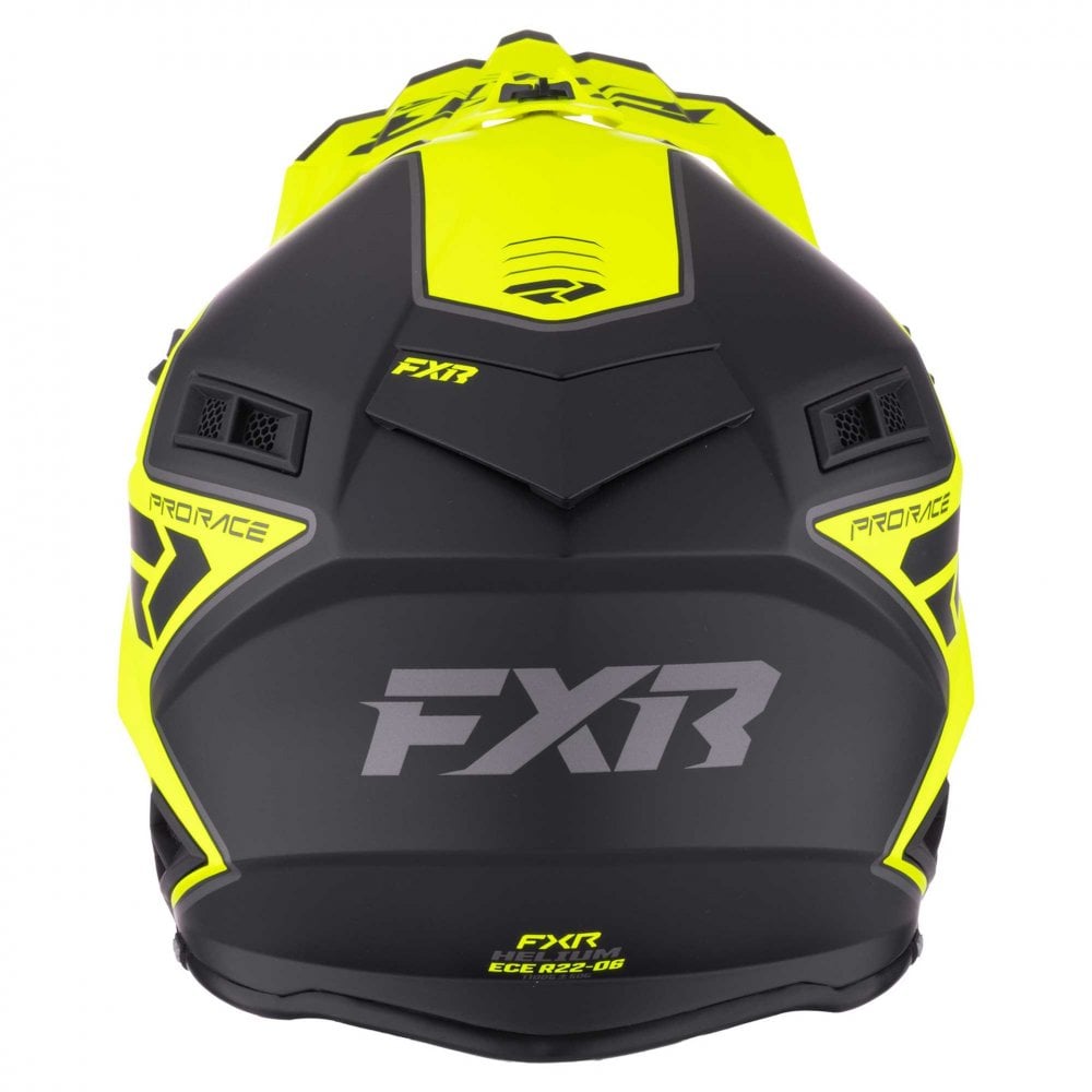 FXR (MX26) Helmet - Helium (Hi Vis/Grey)