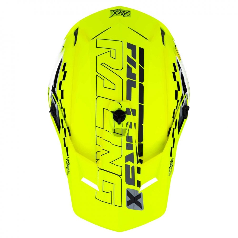 FXR (MX26) Helmet - Clutch RACE - DIV (Hi Vis)