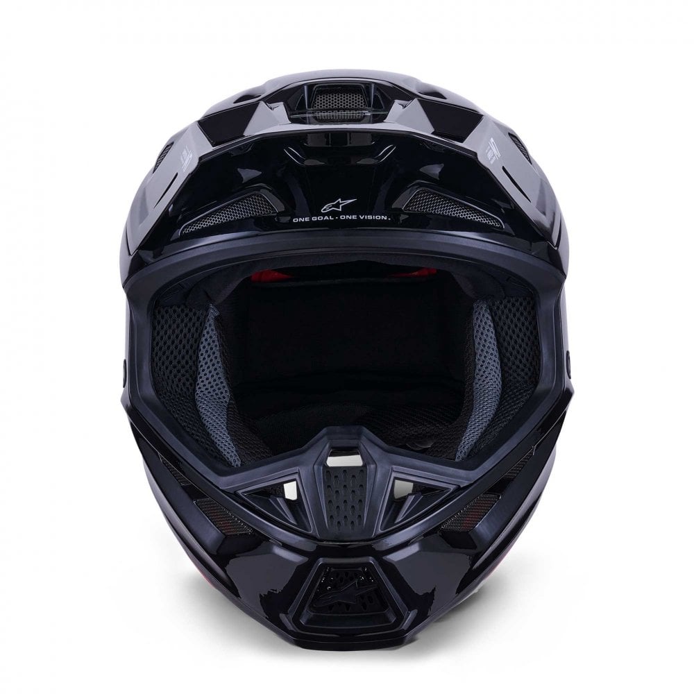 Alpinestars (MX26) MX Helmet - S-M7 SOLID (Black Gloss)