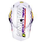 FXR (MX26) Helmet - Clutch - RACE DIV (White/Purple/Red)