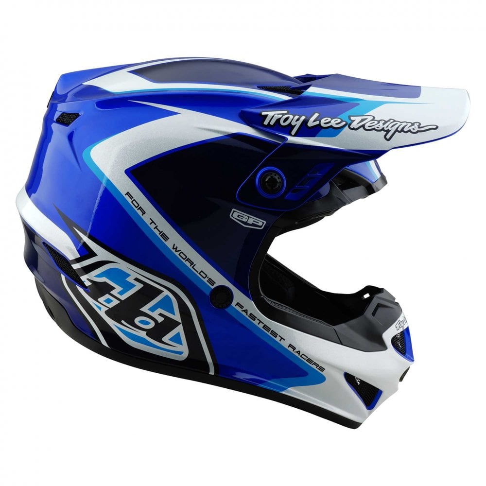 Troy Lee Motocross Youth Helmet - GP SHUTTER (Blue)