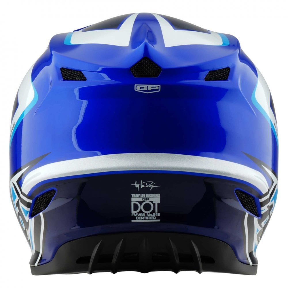 Troy Lee Motocross Youth Helmet - GP SHUTTER (Blue)
