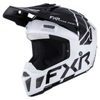 FXR (MX26) Youth Helmet - Clutch (White/Black)