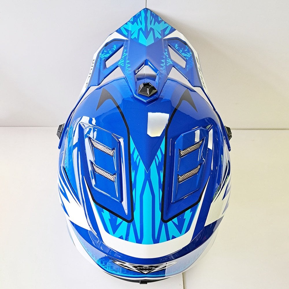 Wulfsport (MX25) Helmet - Youth - AIR-X - Blue