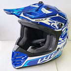 Wulfsport Youth AIR-X MX Helmet (Blue)