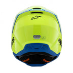 Alpinestars Youth S-M3 Radium Helmet (Yellow Fluo/Black/Blue Gloss)