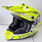 Wulfsport (MX27) Helmet - Youth - AIR-X - Fluo Yellow