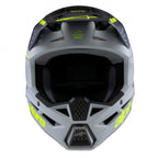 Alpinestars Youth S-M3 Radium Helmet (Grey/Black/Yellow Fluo Matt)