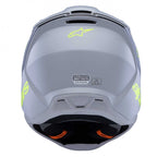 Alpinestars Youth S-M3 Radium Helmet (Grey/Black/Yellow Fluo Matt)