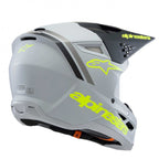 Alpinestars Youth S-M3 Radium Helmet (Grey/Black/Yellow Fluo Matt)