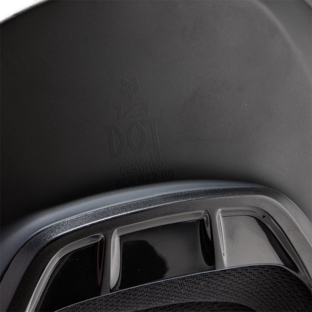 FOX Racing MX | Enduro Youth Helmet - V3 PLAIN (Matte Black)