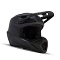 FOX Racing MX | Enduro Youth Helmet - V3 PLAIN (Matte Black)