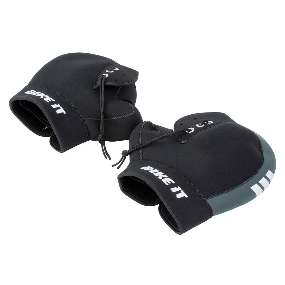 Bike It - Boxer Bar Muffs - Black/Grey