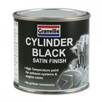 Granville - Cylinder Black High Heat Resistant Paint - 250ml