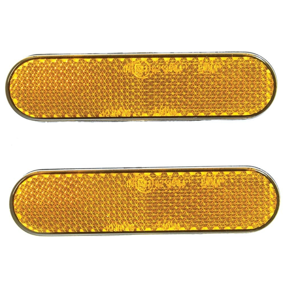 Bike It - 2 Piece Reflector Kit - Amber